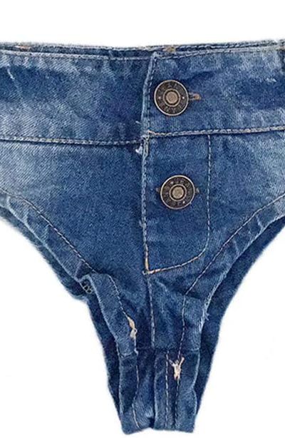 MUYDZ Women's Ultra Short Denim Hot Pants for Night Out