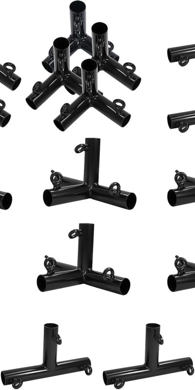 Aoneky 55ft Baseball Batting Cage Corner Kit - Connector Set