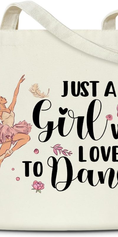 Reusable Aesthetic Canvas Tote Bag for Women, Motivational Gift