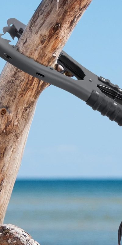 Kayak Accessories - Anchor Grip, Canoe or Boat Accessories, a Portable Stainless Steel Grip, Gear Design for Tighter Bite and Easy Operation Rubber Non-Slip Grip