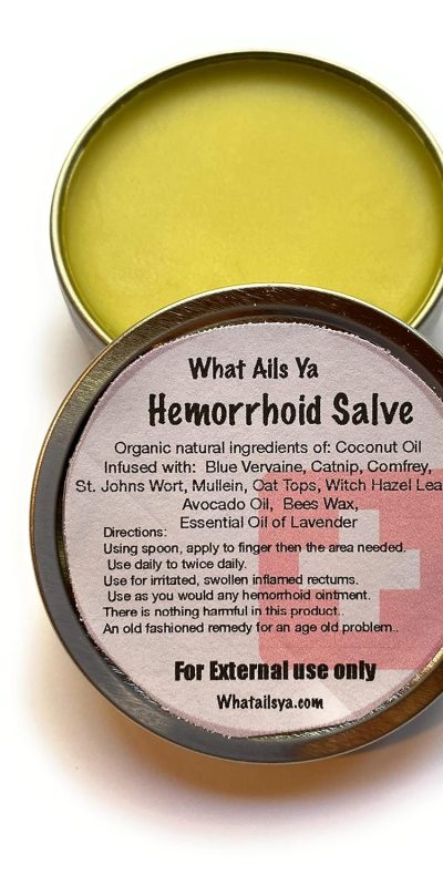 Hemorrhoid Salve 2 oz, Natural Formula, Unisex