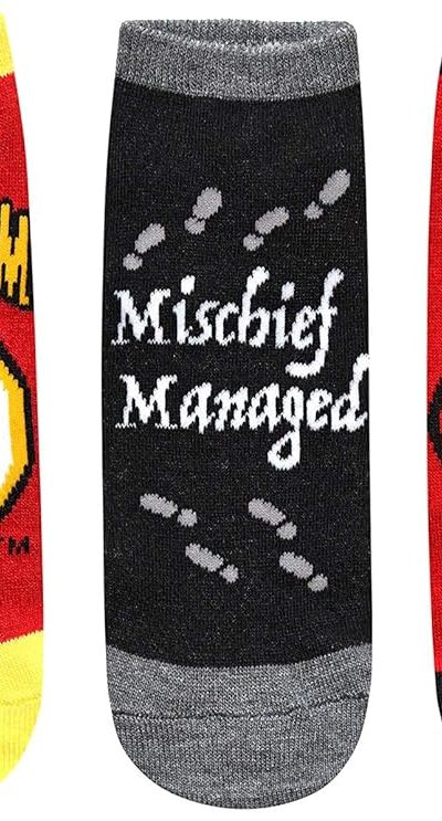 Harry Potter 9 3/4 Ankle Socks - 5 Pack, New