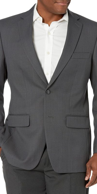 Haggar Men's Travel Performance Tailored Fit Suit Separates-Pants & Jackets
