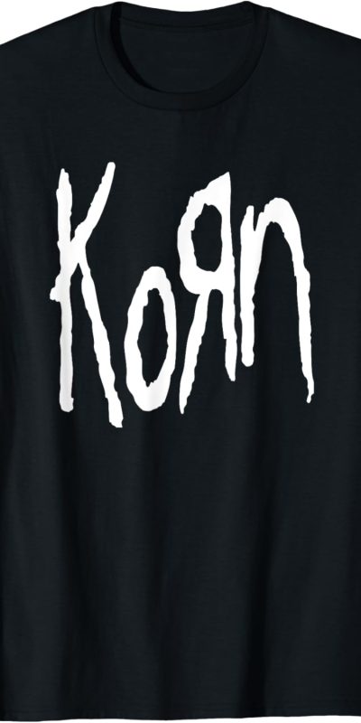 Korn Logo T-Shirt - Unisex, Cotton, Size M