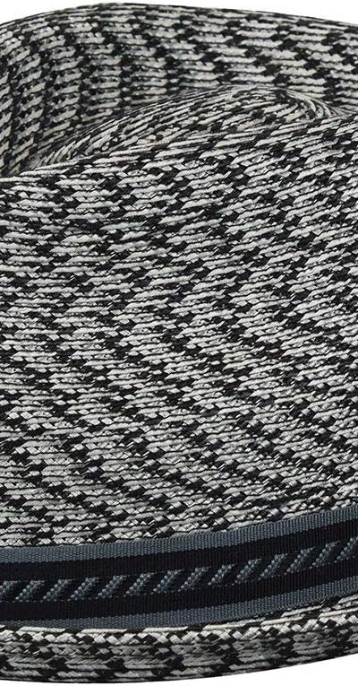 Bailey of Hollywood Men's Mannes Braided Fedora Hat - Medium