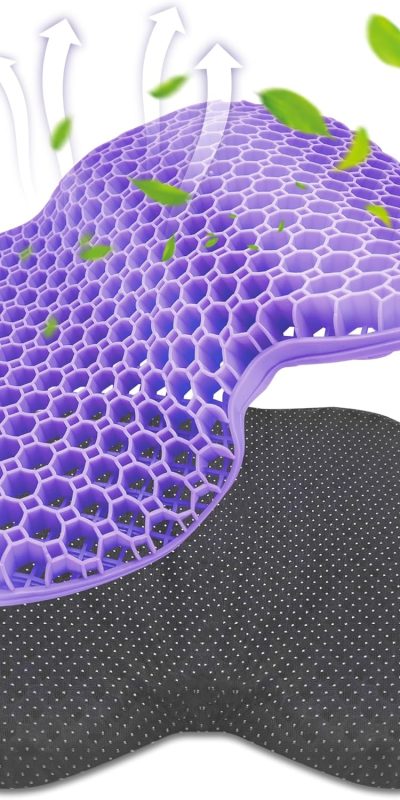 Waterproof Gel Kayak Seat Cushion for Sit-in Kayak with Anti-Slip Design Anti Slip Kayak Gel Seat Cushion - Comfort and Stability for Kayaking Adventure