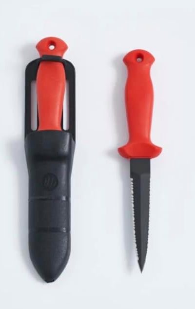 Red Tide Spearfishing Knife (Teflon Coated)