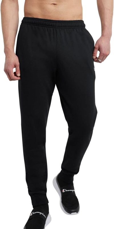 Champion Men's Joggers, Powerblend, Fleece Joggers, Comfortable Sweatpants for Men (Reg. or Big & Tall)