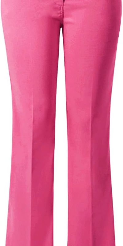 Design by Olivia Women's Ultra Stretch Comfy Millennium Bootcut Dress Pants Work Business Office Trousers