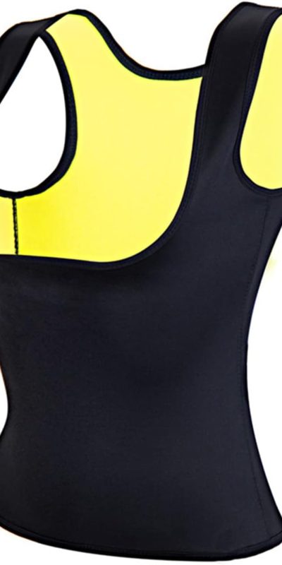 Women Sweat Waist Trainer For Lower Belly Fat Cincher Corset Vest Tummy Control Shapewear Workout Tank Top Shaper