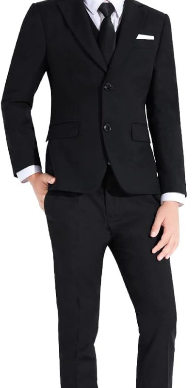 Boys Slim Fit Suits for Boys Suit Set Boy Dresswear Ring Bearer Outfit Kids Suits Boy Wedding Dress