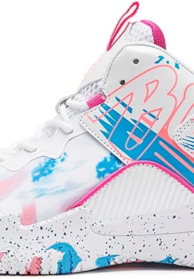 Men's Women's Basketball Shoes High Top Ultra-Light Fashion Anti Slip Breathable Sneakers