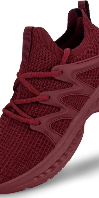 Pujcs Women Shoes Lightweight Tennis Shoes Non Slip Gym Workout Shoes Breathable Mesh Walking Womens Sneakers