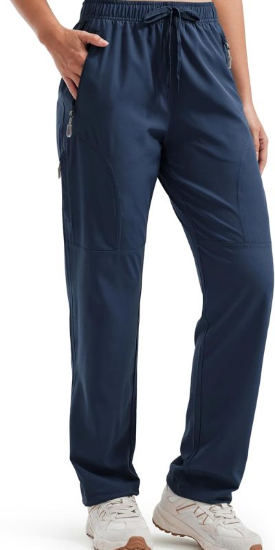 Libin Women's Hiking Pants Lightweight Quick Dry Cargo Pants Casual Safari Work Travel Clothes Petite/Regular/Tall