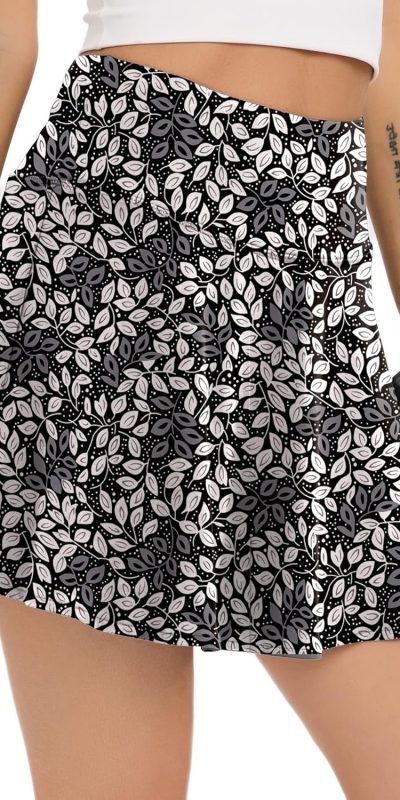 Jhsnjnr Women's Tennis Skirt High Waisted Athletic Golf Skort with Pockets Mini Pleated Skirts