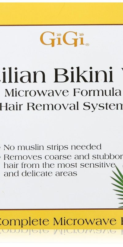 Gigi Kit Brazilian Bikini Wax Microwave Formula (2 Pack)