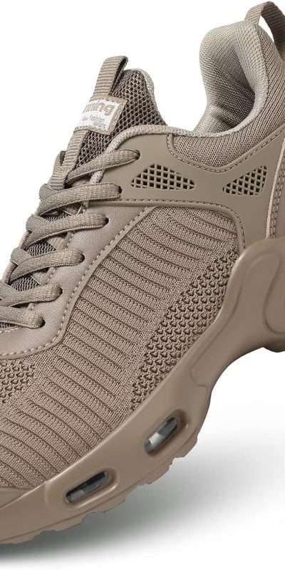 Mens Running Shoes Lightweight Breathable Air Walking Tennis Shoes Comfort Work Fashion Basketball Sneakers Trainers