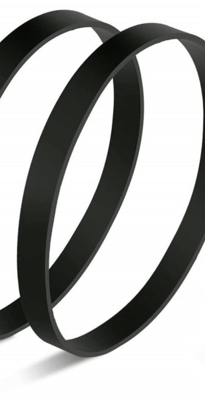 Replacement Belts for Black and Decker Air Swivel Vacuum Models BDASV101 BDASV102 BDASV103 BDASV104 BDASL201 BDASL202 BDASP103 BDLCE101 and BDLCE101C, Replace Parts 12675000002729 (Pack of 2)