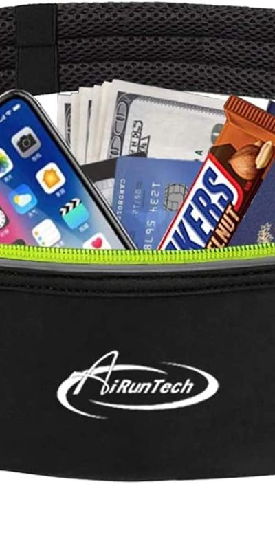 AiRunTech Hydration Running Belt with Water Bottle, Running Fanny Pack for Phone and Wallet Holder, Running Bag Runners Essentials Accessories Marathon Triathlon Walking Jogging Gear Gift