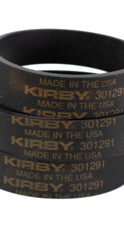 Kirby Vacuum Belt 3-Pack | Genuine OEM Replacement Part #301291G | Compatible with All Kirby Upright Vacuum Models