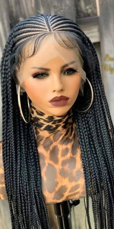 Cornrow Braided Wig