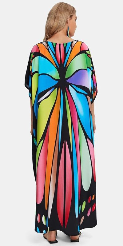 luxury buttery fly  kaftan boubou dress