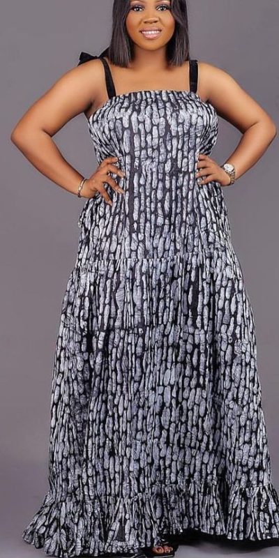 Salma Adire bubu Gown