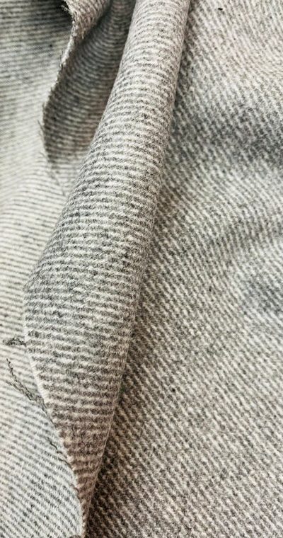 Striped Italian Cashmere Fabric