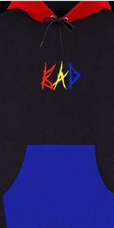 Xxxtentacion Multi Colour Bad Vibes Forever Drawstring Hoodie